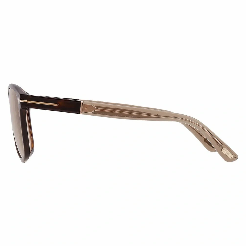 New! Tom Ford Frances FT1081 52E Brown Tortoise Sunglasses, Authentic